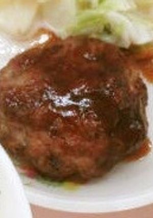 手作りハンバーグ★宇都宮学校給食-レシピのメイン写真