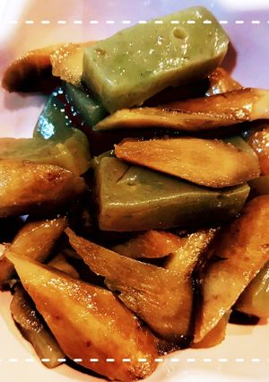 ごま油で簡単！ごぼうとこんにゃくの炒め物-レシピのメイン写真