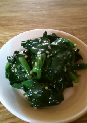 ほうれん草の簡単ナムル-レシピのメイン写真
