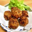 野菜入りエビ団子