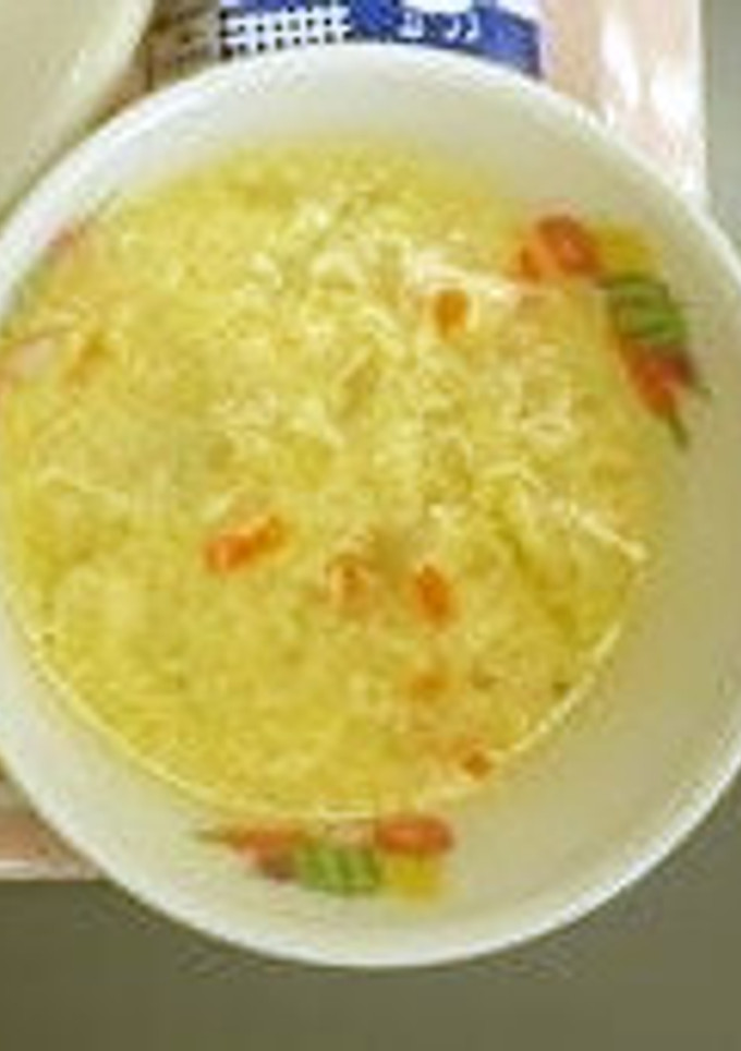 洋風卵スープ★宇都宮学校給食-レシピのメイン写真