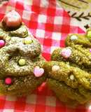 レンジで簡単！クリスマスツリーモンブラン