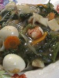 モロヘイヤを食べよう!(中華丼・夏バージョン)-レシピのメイン写真