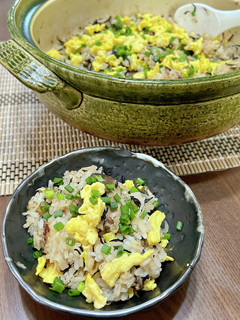 保存食活用♪土鍋で炊き込みご飯-レシピのメイン写真