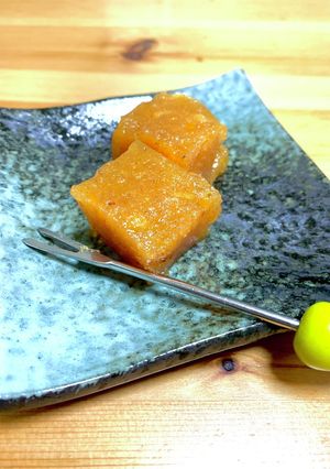 白ワインで爽やか♪完熟柿のひとくちゼリー-レシピのメイン写真