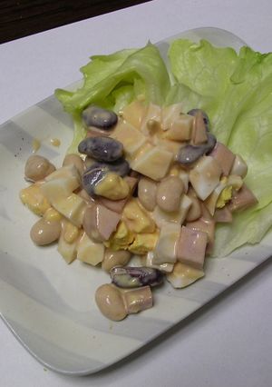 豆たくさんコロコロサラダ-レシピのメイン写真