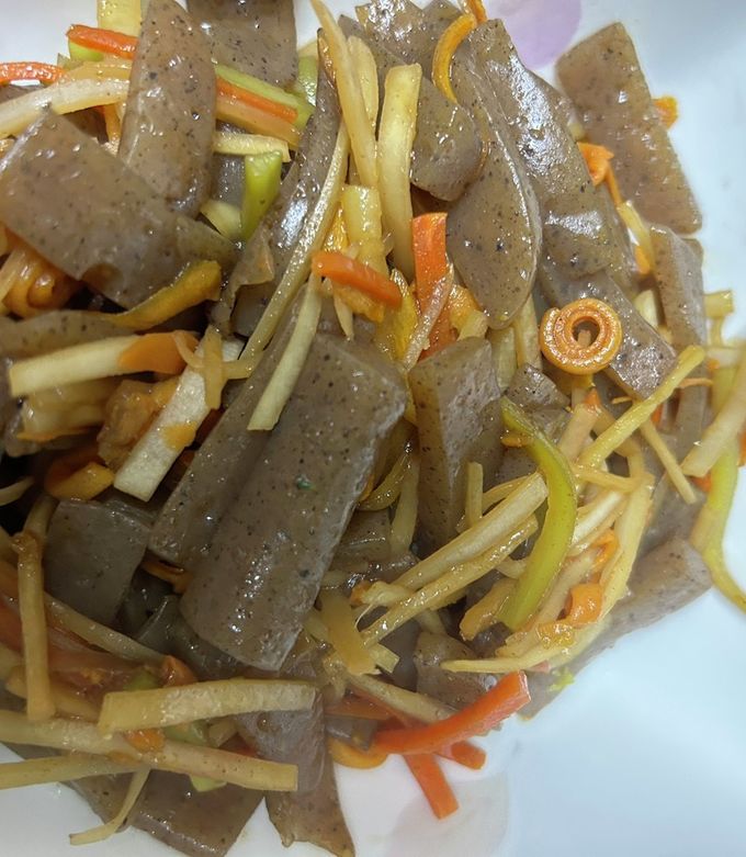 きんぴら（柿の皮入り） by おっかぁのつゆ改良済 【クックパッド