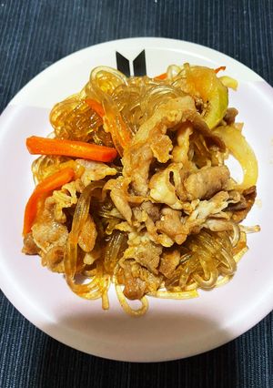 豚肉簡単チャプチェ-レシピのメイン写真