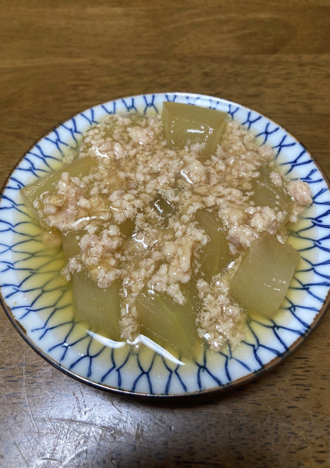 冬瓜のとり餡掛け-レシピのメイン写真