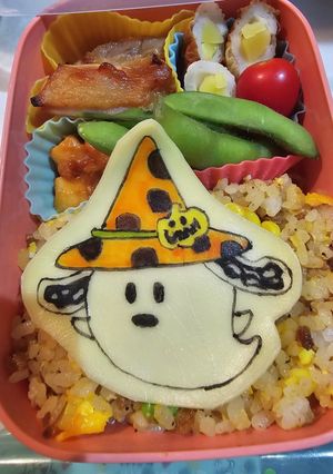 スヌーピーハロウィン弁当～♪-レシピのメイン写真