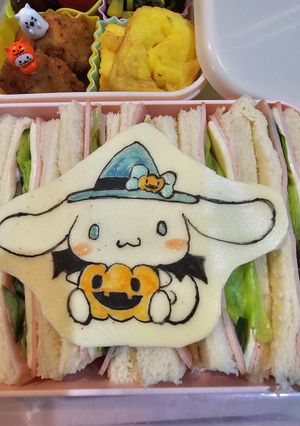 シナモロールハロウィン弁当～♪-レシピのメイン写真