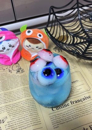簡単！目玉ゼリー☆ハロウィン-レシピのメイン写真