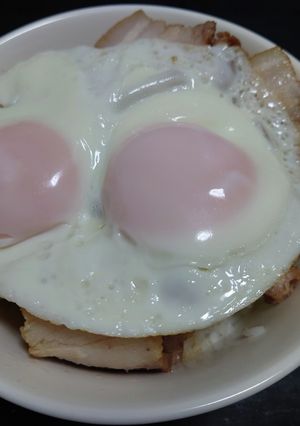煮豚玉子飯-レシピのメイン写真