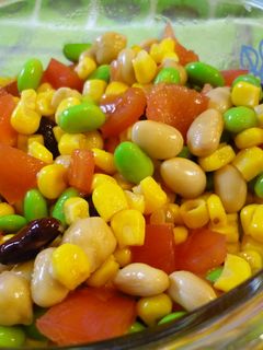 色鮮やか☆豆☆豆☆豆サラダ-レシピのメイン写真