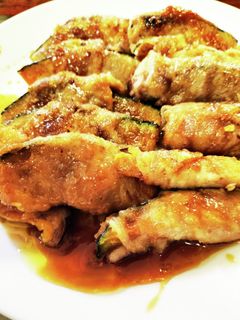 南瓜の肉巻き照り焼き風!厨房ばあばぁ!-レシピのメイン写真