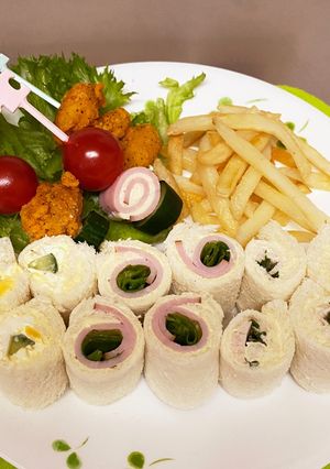 ロールサンド３種♫-レシピのメイン写真