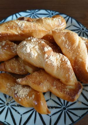 我が家の簡単きなこ揚げパン-レシピのメイン写真