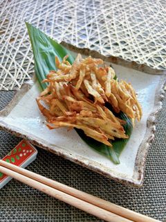 カット野菜で簡単★ごぼうの天ぷら-レシピのメイン写真