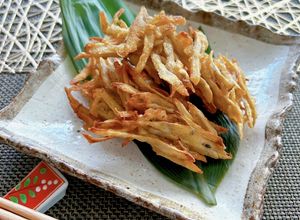 カット野菜で簡単★ごぼうの天ぷら-レシピのメイン写真