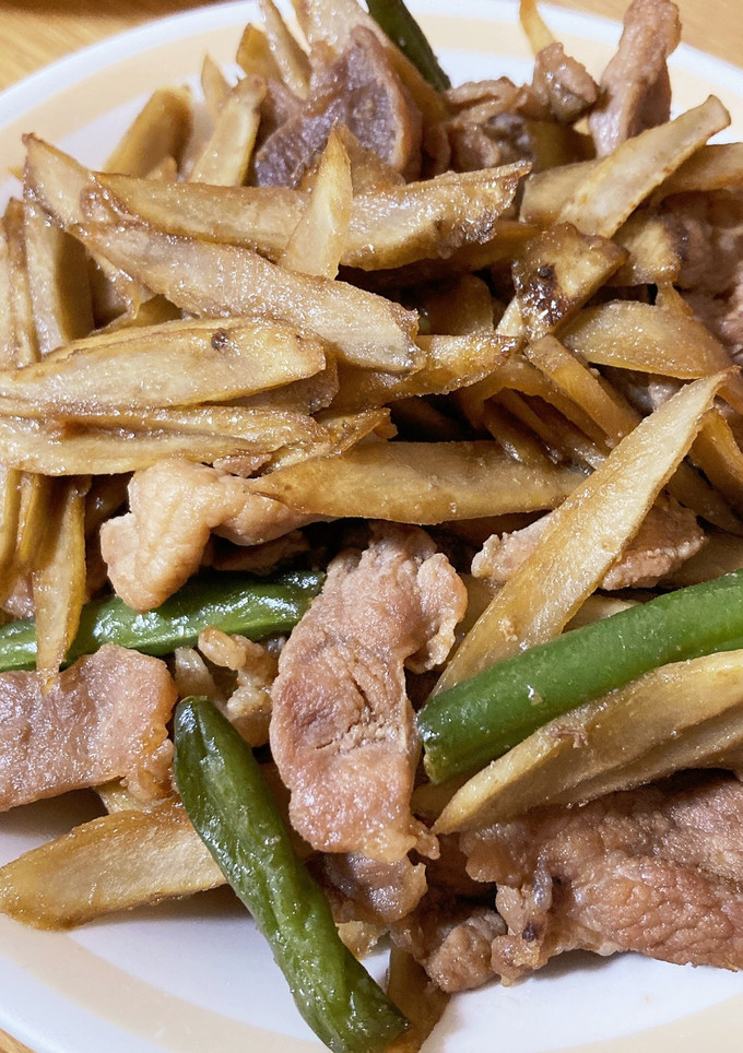 豚こまとごぼうの甘辛煮-レシピのメイン写真