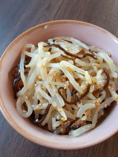 もやしの塩昆布ナムル-レシピのメイン写真