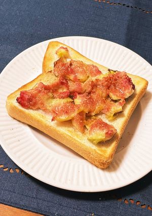 いちじくトースト-レシピのメイン写真