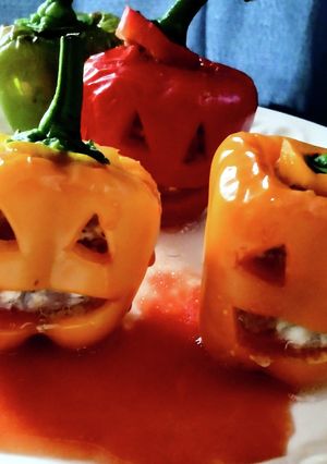ハロウィーンだもんピーマン-レシピのメイン写真