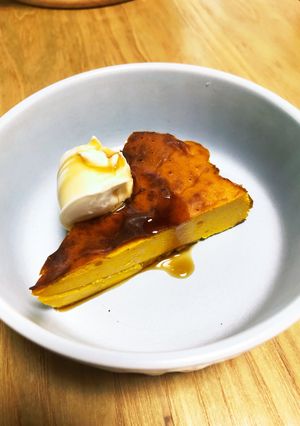バスク風カボチャチーズケーキ-レシピのメイン写真
