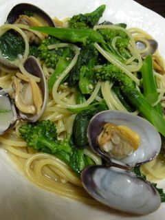 あさりと菜の花のパスタ-レシピのメイン写真