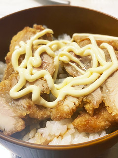 簡単&時短 コンビニからマヨあげ丼-レシピのメイン写真