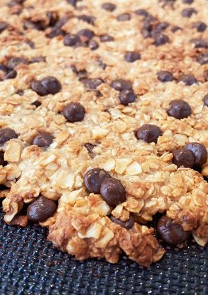 米粉とオートミールのチョコチップクッキー-レシピのメイン写真