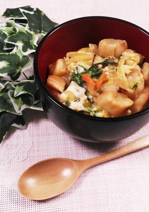 お麩の卵とじ丼♡ヘルシーな一品-レシピのメイン写真