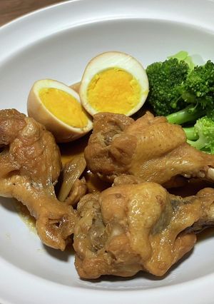手羽元のさっぱり煮-レシピのメイン写真