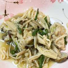 รูปของ 鶏団子ときのこのあんかけ(自分用)