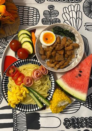 ウスターソースで簡単！ルーローハン-レシピのメイン写真