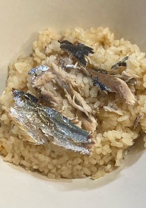 サンマ炊き込みご飯　締めは出汁茶漬け-レシピのメイン写真