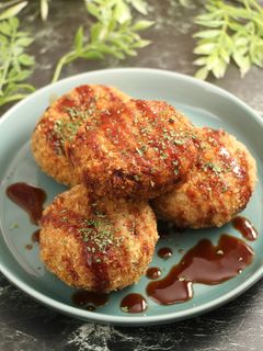 簡単!野菜たっぷりメンチカツ-レシピのメイン写真
