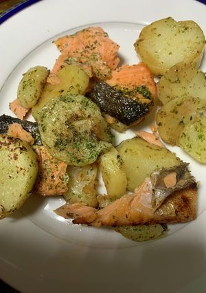 シャケとポテトのバターソテー-レシピのメイン写真