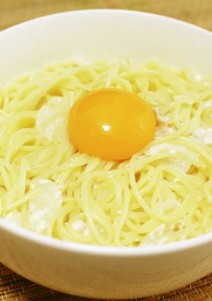 鶏ボナーラ-レシピのメイン写真