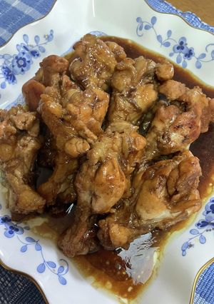 とり手羽元のコーラ煮(砂糖不使用)-レシピのメイン写真