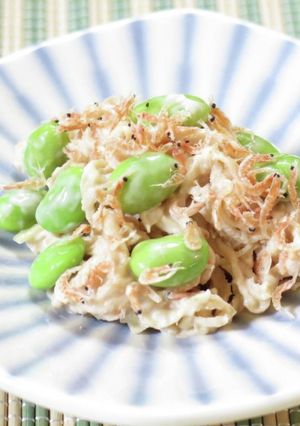 切り干し大根と桜えび枝豆のマヨポンサラダ-レシピのメイン写真