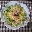 しめじベーコン玉葱パスタ
