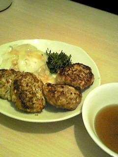 豚肉と豆腐の和風ハンバーグ-レシピのメイン写真