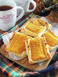 とうもろこしとクリームチーズのパイ。-レシピのメイン写真