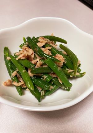 いんげんとシーチキンのナムル-レシピのメイン写真
