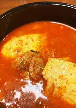 8分|学生食堂の味♪簡単豆腐チゲ★순두부-レシピのメイン写真