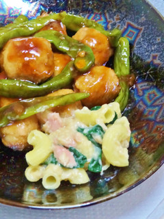 豆乳とツナのマカロニおかず-レシピのメイン写真