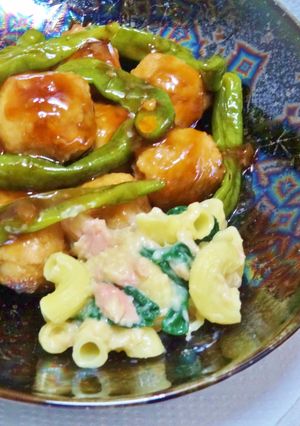 豆乳とツナのマカロニおかず-レシピのメイン写真
