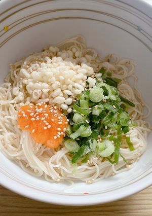 ぶっかけ素麺-レシピのメイン写真