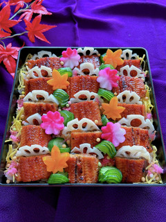うなぎちらし寿司弁当-レシピのメイン写真